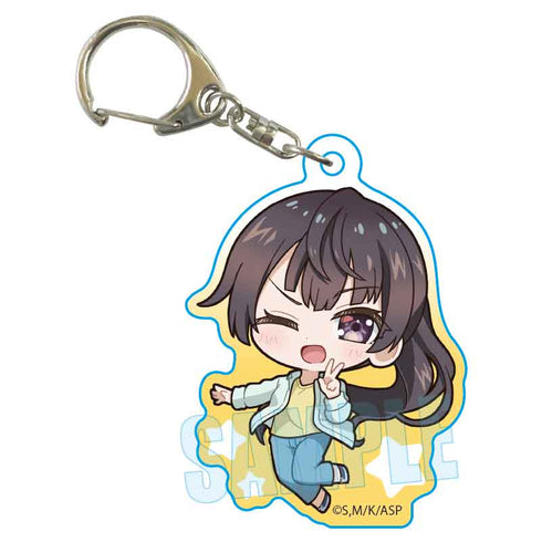 『時々ボソッとロシア語でデレる隣のアーリャさん』ぷかっしゅアクリルキーホルダー /周防 有希(私服)